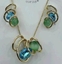 Show details for Charming Blue Opal 2 Piece Jewelry Set As a Gift