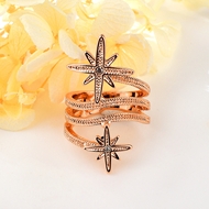 Show details for Nice Artificial Crystal Rose Gold Plated Fashion Ring Show details for Nice Artificial Crystal Rose Gold Plated Fashion Ring