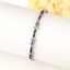 Show details for Nickel Free Platinum Plated Lock Fashion Bangle with No-Risk Refund