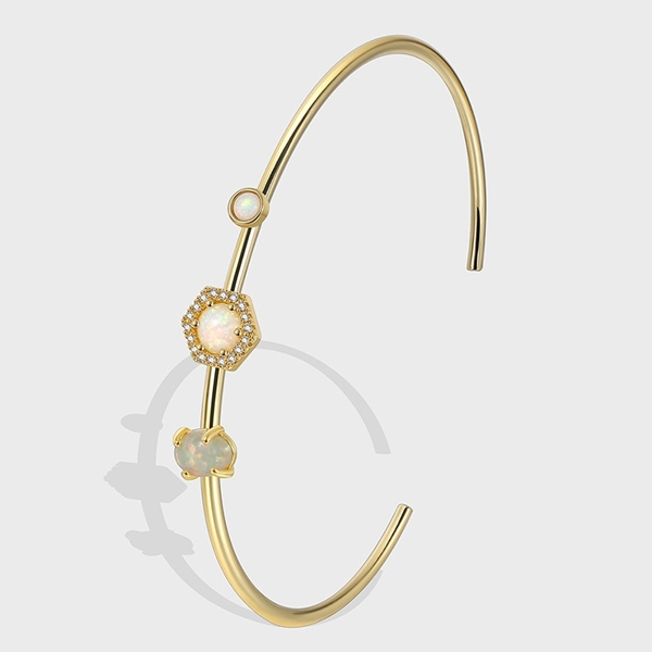 Picture of Need-Now White Geometric Fashion Bracelet from Editor Picks