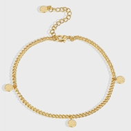 Picture of Inexpensive Copper or Brass Gold Plated Anklet at Unbeatable Price