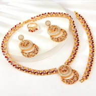 Show details for Good Quality Cubic Zirconia Colorful 4 Piece Jewelry Set Show details for Good Quality Cubic Zirconia Colorful 4 Piece Jewelry Set