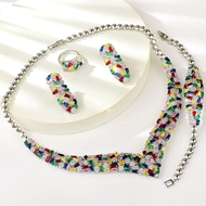 Show details for Party Copper or Brass 4 Piece Jewelry Set in Bulk Show details for Party Copper or Brass 4 Piece Jewelry Set in Bulk