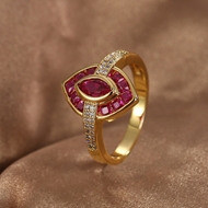 Picture of Fashion Copper or Brass Fashion Ring with Full Guarantee