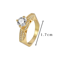 Picture of Great Cubic Zirconia Party Fashion Ring