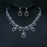 Show details for Bulk Platinum Plated Party 2 Piece Jewelry Set Exclusive Online Show details for Bulk Platinum Plated Party 2 Piece Jewelry Set Exclusive Online