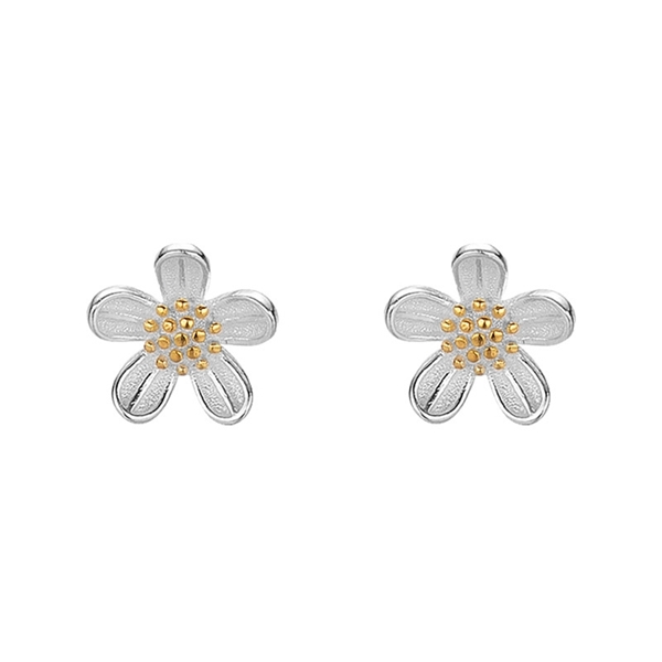 Picture of Funky Party Platinum Plated Stud Earrings