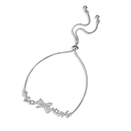 Picture of 925 Sterling Silver Flowers & Plants Fashion Bracelet for Ladies