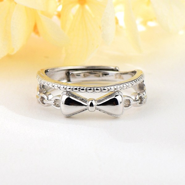 Picture of Featured White Geometric Fashion Ring Factory Supply