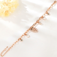 Show details for Irresistible White Zinc Alloy Fashion Bangle with Easy Return Show details for Irresistible White Zinc Alloy Fashion Bangle with Easy Return