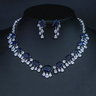 Show details for Luxury Platinum Plated 2 Piece Jewelry Set at Unbeatable Price Show details for Luxury Platinum Plated 2 Piece Jewelry Set at Unbeatable Price