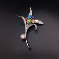 Show details for Fashion Swarovski Element Fashion Brooche Show details for Fashion Swarovski Element Fashion Brooche