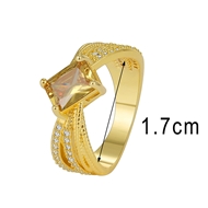 Picture of Fancy Geometric Delicate Fashion Ring