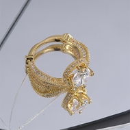 Picture of Hot Selling Gold Plated Copper or Brass Fashion Ring from Top Designer