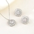 Picture of Charming White Cubic Zirconia 2 Piece Jewelry Set As a Gift