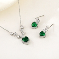 Show details for Delicate Platinum Plated 2 Piece Jewelry Set with Full Guarantee Show details for Delicate Platinum Plated 2 Piece Jewelry Set with Full Guarantee