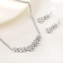 Show details for Copper or Brass Cubic Zirconia 2 Piece Jewelry Set with Unbeatable Quality