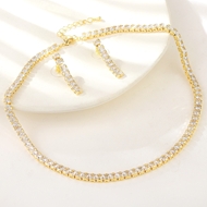 Show details for Top Geometric White 2 Piece Jewelry Set Show details for Top Geometric White 2 Piece Jewelry Set