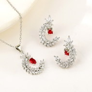 Show details for Party Cubic Zirconia 2 Piece Jewelry Set with Beautiful Craftmanship Show details for Party Cubic Zirconia 2 Piece Jewelry Set with Beautiful Craftmanship