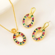 Show details for New Cubic Zirconia Delicate 2 Piece Jewelry Set Show details for New Cubic Zirconia Delicate 2 Piece Jewelry Set
