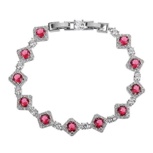 Picture of Luxury Platinum Plated Fashion Bracelet with Worldwide Shipping