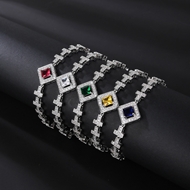 Picture of Good Cubic Zirconia White Fashion Bracelet