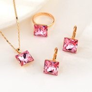 Show details for Fancy Geometric Fashion 3 Piece Jewelry Set Show details for Fancy Geometric Fashion 3 Piece Jewelry Set