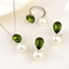 Show details for Popular Swarovski Element Geometric 3 Piece Jewelry Set