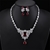 Picture of Origninal Flowers & Plants Platinum Plated 2 Piece Jewelry Set