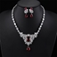 Show details for Origninal Flowers & Plants Platinum Plated 2 Piece Jewelry Set