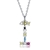 Picture of Elegant Platinum Plated Pendant Necklace at Unbeatable Price
