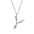 Picture of Charming Colorful 925 Sterling Silver Pendant Necklace As a Gift