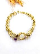 Show details for New Season Colorful Gold Plated Bracelets & Bangle with Full Guarantee