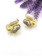 Show details for Unusual Party Gold Plated Clip On Earrings Show details for Unusual Party Gold Plated Clip On Earrings