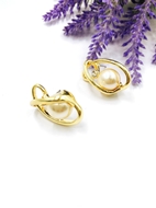 Show details for Simple White Clip On Earrings with Unbeatable Quality Show details for Simple White Clip On Earrings with Unbeatable Quality