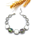Show details for Filigree Shell Platinum Plated Fashion Bracelet Show details for Filigree Shell Platinum Plated Fashion Bracelet
