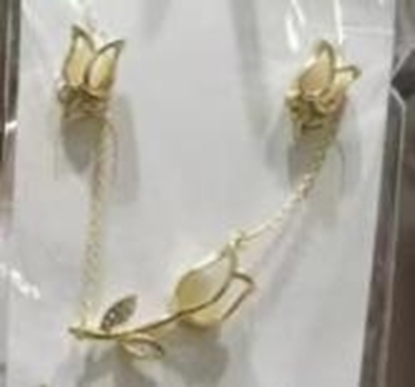 Picture of Best Moissanite Colorful Y Necklace