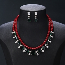 Show details for Bling Party Cubic Zirconia 2 Piece Jewelry Set