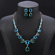 Show details for Stylish Party Gold Plated 2 Piece Jewelry Set