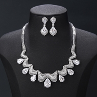 Show details for Simple Cubic Zirconia 2 Piece Jewelry Set with Unbeatable Quality Show details for Simple Cubic Zirconia 2 Piece Jewelry Set with Unbeatable Quality