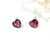 Picture of Brand New Colorful Party Big Stud Earrings with SGS/ISO Certification