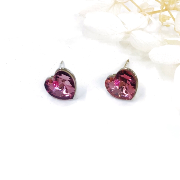 Picture of Brand New Colorful Party Big Stud Earrings with SGS/ISO Certification