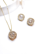 Show details for Bulk Colorful Simple 2 Piece Jewelry Set Wholesale Price