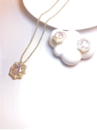 Show details for Charming Colorful Cubic Zirconia 2 Piece Jewelry Set As a Gift Show details for Charming Colorful Cubic Zirconia 2 Piece Jewelry Set As a Gift