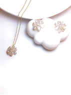 Show details for Fancy Party Cubic Zirconia 2 Piece Jewelry Set Show details for Fancy Party Cubic Zirconia 2 Piece Jewelry Set