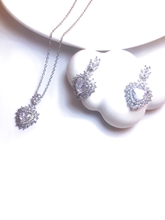Show details for Party Cubic Zirconia 2 Piece Jewelry Set with Worldwide Shipping