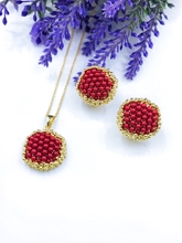 Show details for Wholesale Colorful Simple 2 Piece Jewelry Set with No-Risk Return