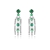 Picture of Trendy Colorful Rhinestone Chandelier Earrings with No-Risk Refund