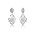 Picture of Unique Rhinestone Colorful Chandelier Earrings