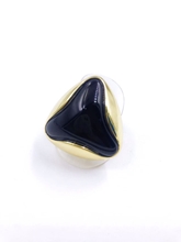 Show details for Resin Gold Plated Fashion Ring From Reliable Factory